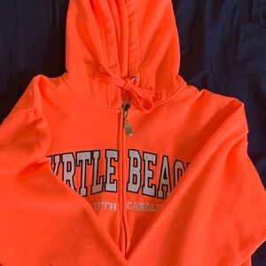 Myrtle Beach Neon Pink Sweater